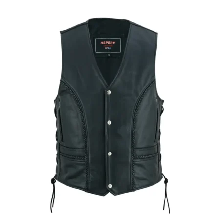 Men's Braided Vest