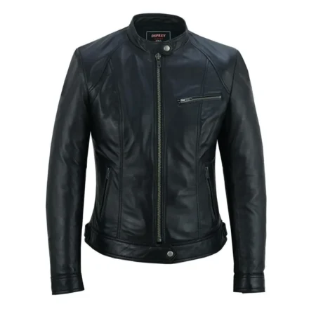 Women Black Moto Jacket